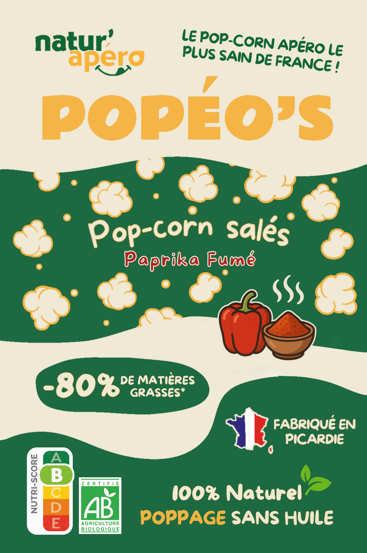 POPÉO'S - Paprika FUMÉ
