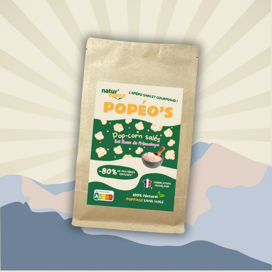 🏔️ Nouveau chez Natur’Apéro : découvrez POPÉO’S Sel Rose de l’Himalaya !