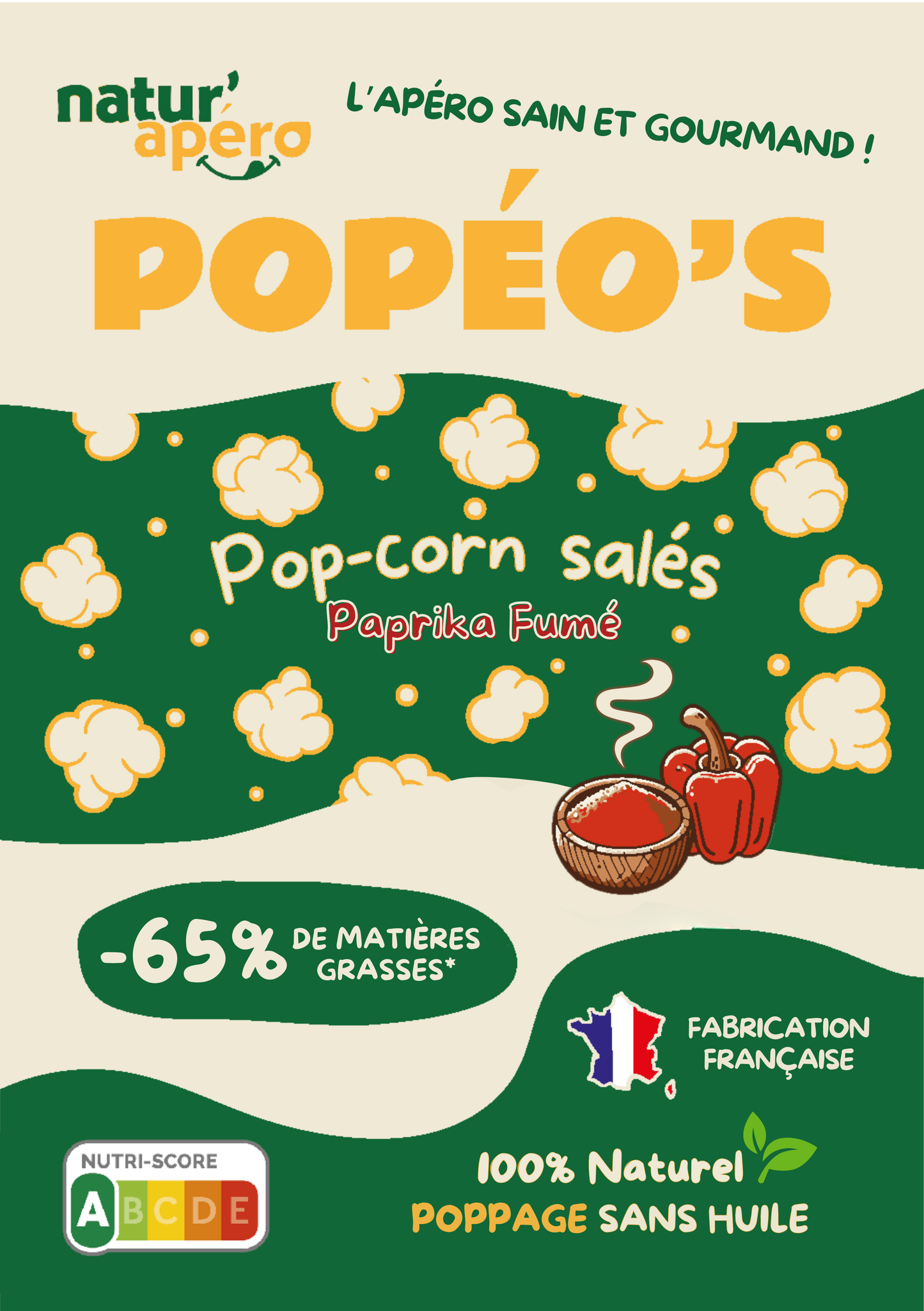 POPÉO'S - Paprika FUMÉ