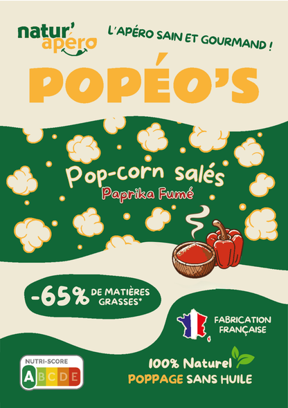 POPÉO'S - Paprika FUMÉ